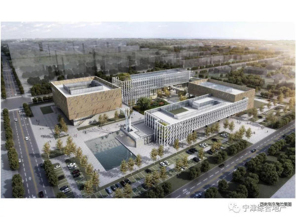 宁津县便民服务中心亮化工程项目